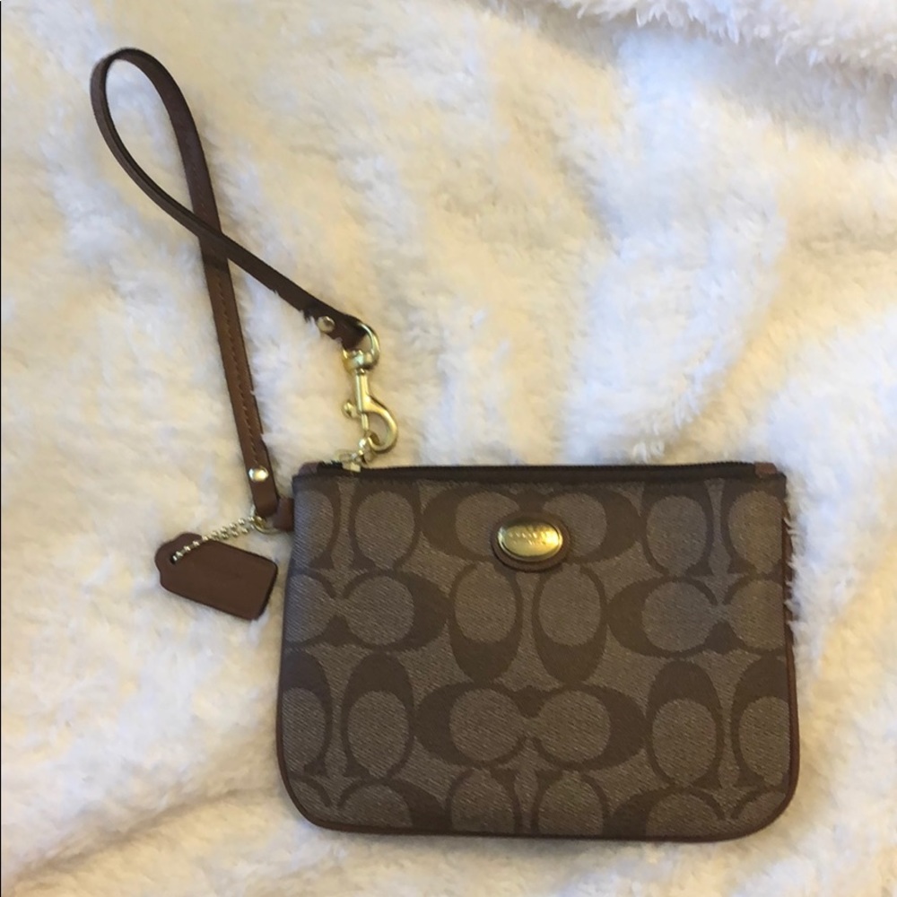 Coach wristlet